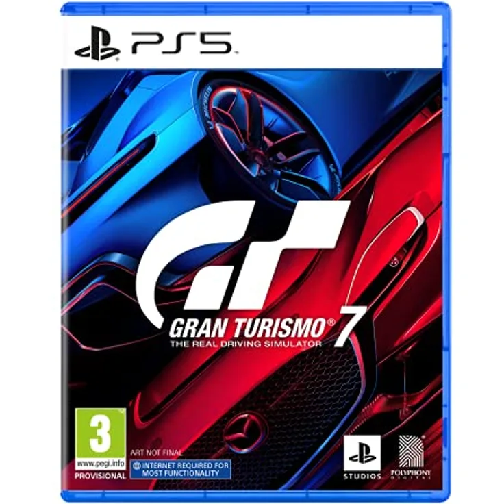 Sony Gran Turismo 7 P5 VF, PC-Spiel mit realistischer Fahrdynamik und beeindruckender Grafik