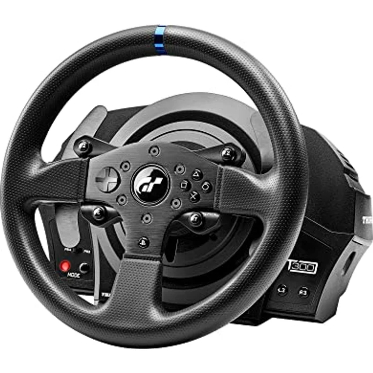 Thrustmaster T300 RS GT Racing Wheel - Force Feedback Rennlenkrad - Offizielle Gran Turismo Lizenz - PS5 / PS4 / PC - UK Version – Bild 2