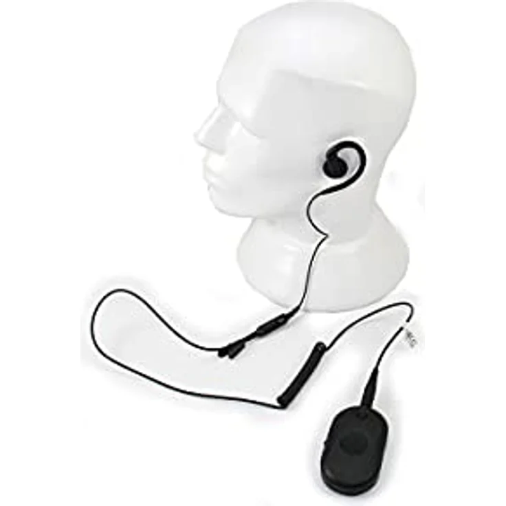 Motorola 59pmln8077 Monaurale Kopfhörer, optimale Audioqualität mit hohem Tragekomfort, Silber, One Size – Bild 2