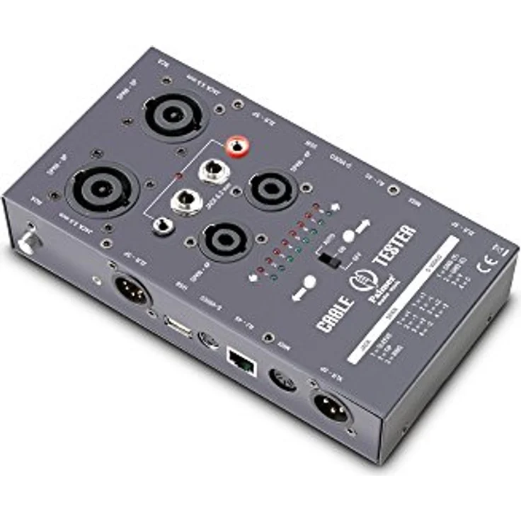 Palmer AHMCTXLV2 Pro Multi-Kabeltester, Schwarz – Bild 1