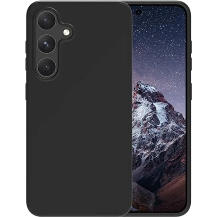 dbramante1928 Greenland Galaxy S24, Handyhülle aus 100 % Recyclingmaterial, stoßgeschützt, transparent mit UV-Schutz