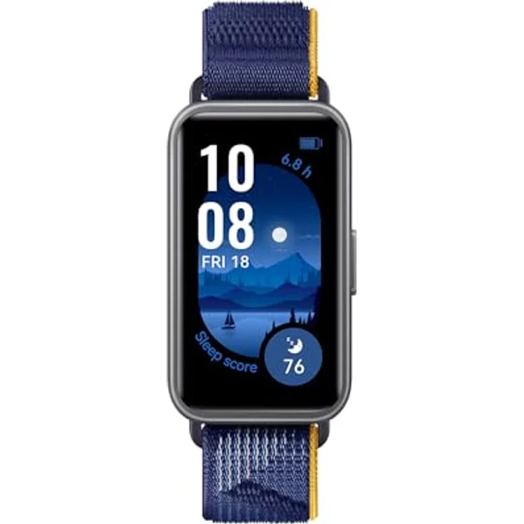 HUAWEI Band 9, TruSleep 4.0, wissenschaftliches Schlaftracking, 14 Tage Akkulaufzeit, 100 Trainingsmodi, iOS&Android, Deutsche Version, Blue Nylon – Bild 2