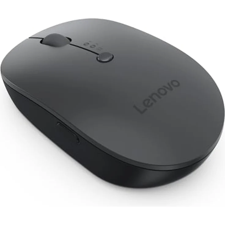 Lenovo Multi-Device Wireless Mouse (X9 Edition), Kabellos, Schwarz-Grau, mit AI Now-Taste und schnell aufladbarem Akku – Bild 5