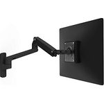 ERGOTRON MXV Monitor Arm in Schwarz - Wandhalterung mit patentierter CF-Technologie für Bildschirme bis ca. 34 Zoll BZW, 3,2-9,1kg, 33cm Höhenverstellung, VESA Standard, 10 Jahre Garantie - Preisvergleich