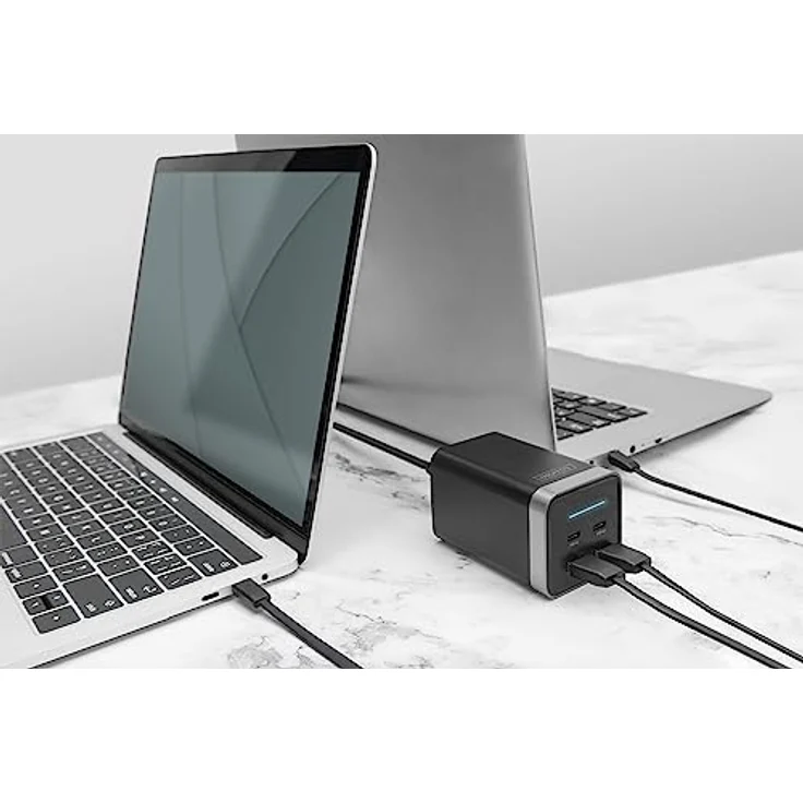 DIGITUS 4-Port GaN DA-10181 USB-Ladegerät Innenbereich, Steckdose Ausgangsstrom (max.) 3000mA 4 x U, Ergonomisches Design – Bild 5