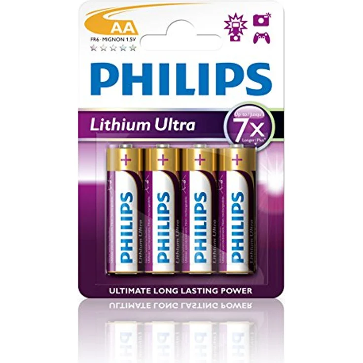 Philips Lithium Ultra R6 Mignon – Bild 4