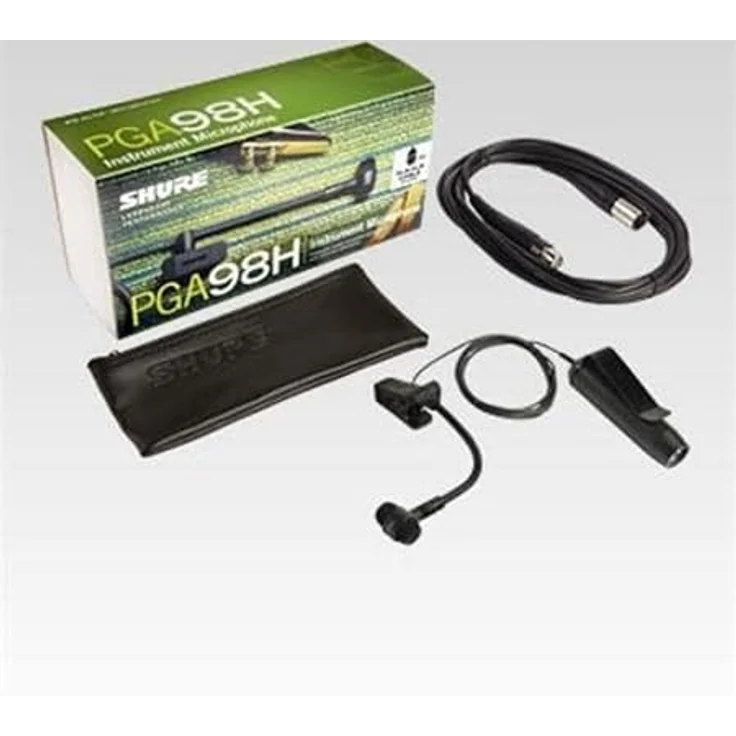 Instrumenten-Kondensatormikrofon Shure PGA98H mit Schwanenhals und Nierencharakteristik, inkl. XLR-Kabel – Bild 4