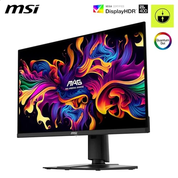 MSI MAG 271QPX QD-OLED E2 Gaming Monitor, 26,5 Zoll WQHD, 240 Hz/0,03 ms, 99% DCI-P3, DisplayHDR True Black 400 – Bild 2