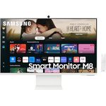 Samsung M80D Smart Monitor, 32 Zoll, 4K AI Upscaling, UHD, 60 Hz, 360 Audio Mode, Inkl. Webcam und Lautsprecher, Höhenverstellbar, LS32DM801UUXEN - Preisvergleich