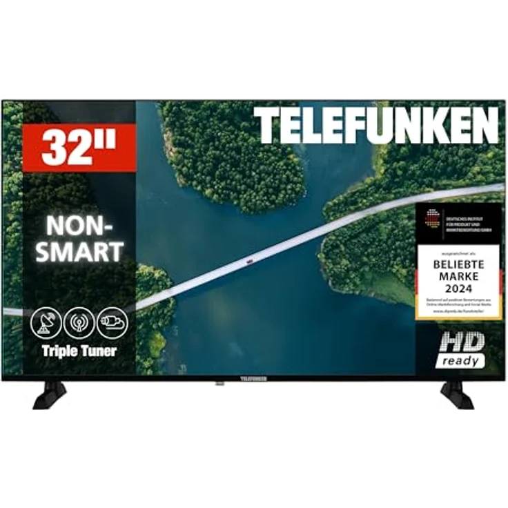TELEFUNKEN XH32P900S, 32 Zoll HD-Ready LED TV (1366x768 Pixel) mit 80 cm Bildschirmdiagonale, integriertem Triple-Tuner und USB-Mediaplayer – Bild 1