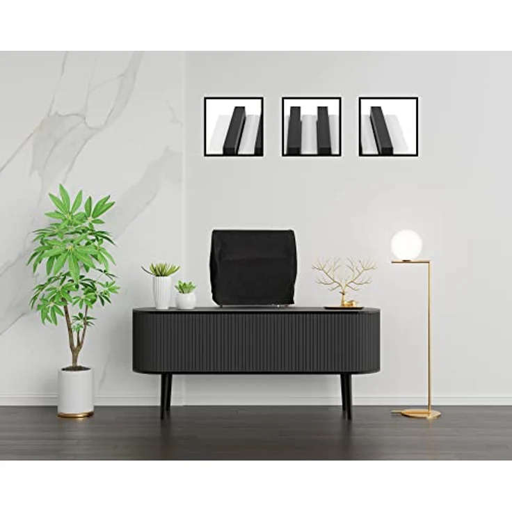 Alpenklang Akkordeon Case, Schutzhülle für 72 Bässe, Velours Schwarz, Abmessungen 44 x 26 x 40 cm – Bild 2