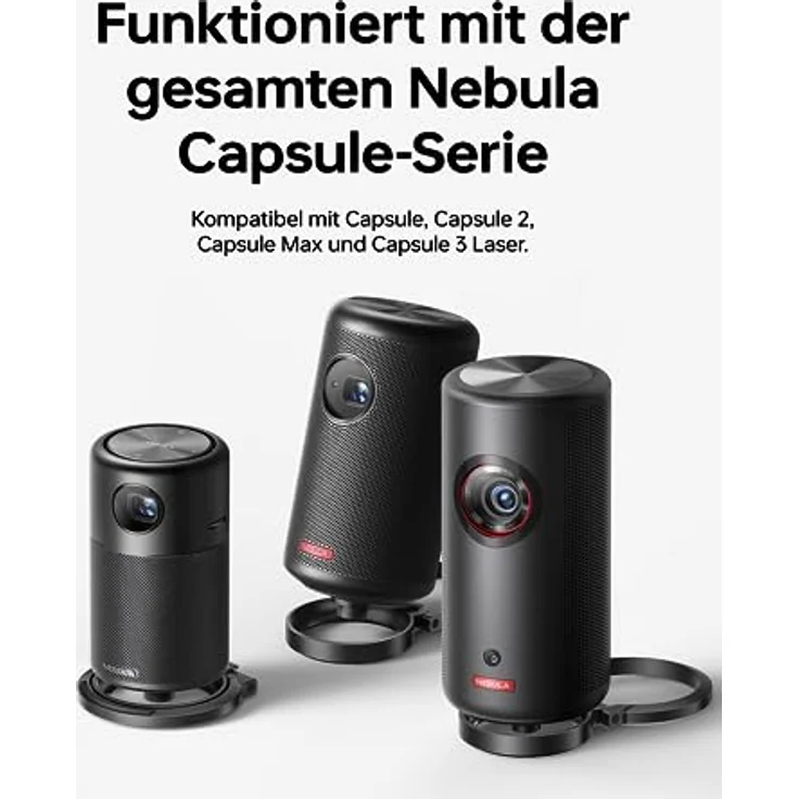 Anker Nebula D0730, Faltbare Projektorhalterung für tragbare Beamer, maximale Traglast 3 kg, schwarz – Bild 5