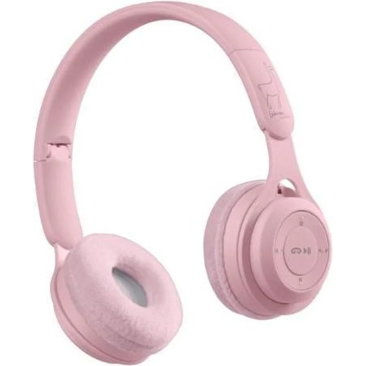 Lalarma Copenhagen Lalarma Kabelloser Bluetooth-Kopfhörer, 85 dB Lautstärkebegrenzung, Rose Pastel
