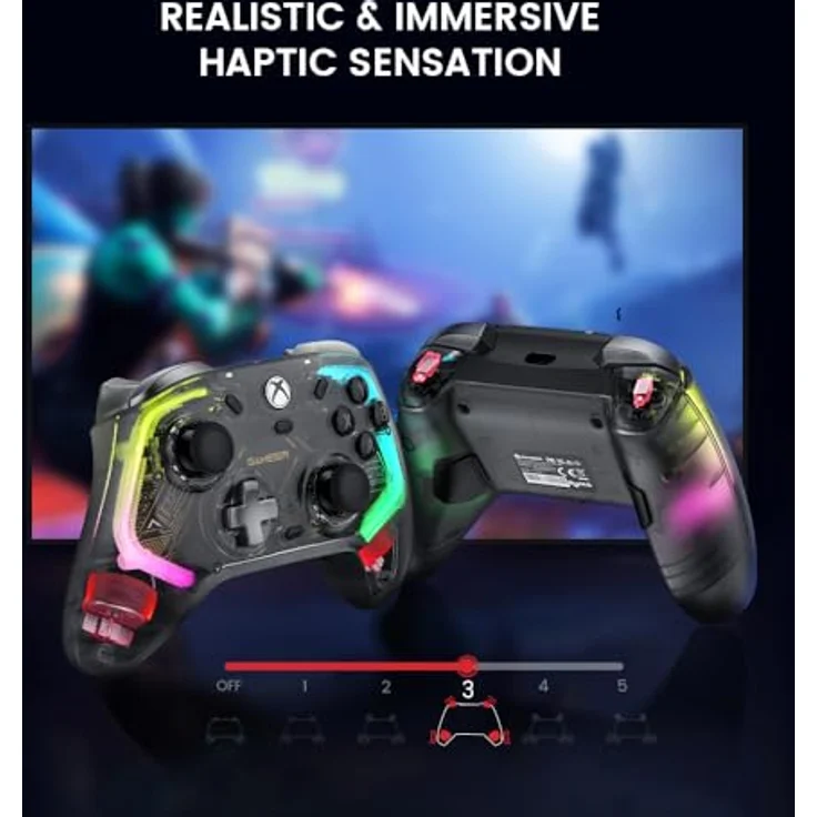 Gamesir Controller K1 kabelgebunden schwarz RGB XBOX, Gamepad mit Hall-Effekt-Technologie – Bild 6