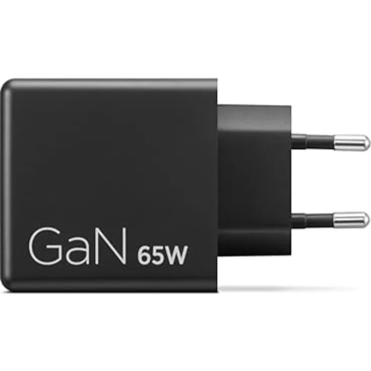 Lenovo Dual USB-C 65W GaN Power Adapter, Notebook Netzteil mit 2x USB-C Anschlüssen, kompakt und leicht, schwarz – Bild 2