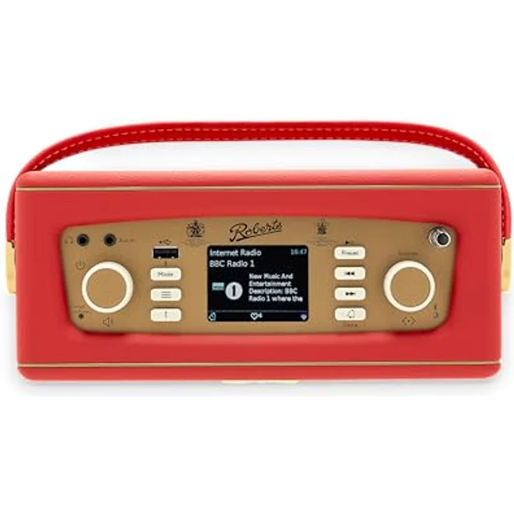 Roberts Revival iStream 3L, Internetradio mit DAB+, AM, FM, Bluetooth, WLAN, Rot – Bild 6