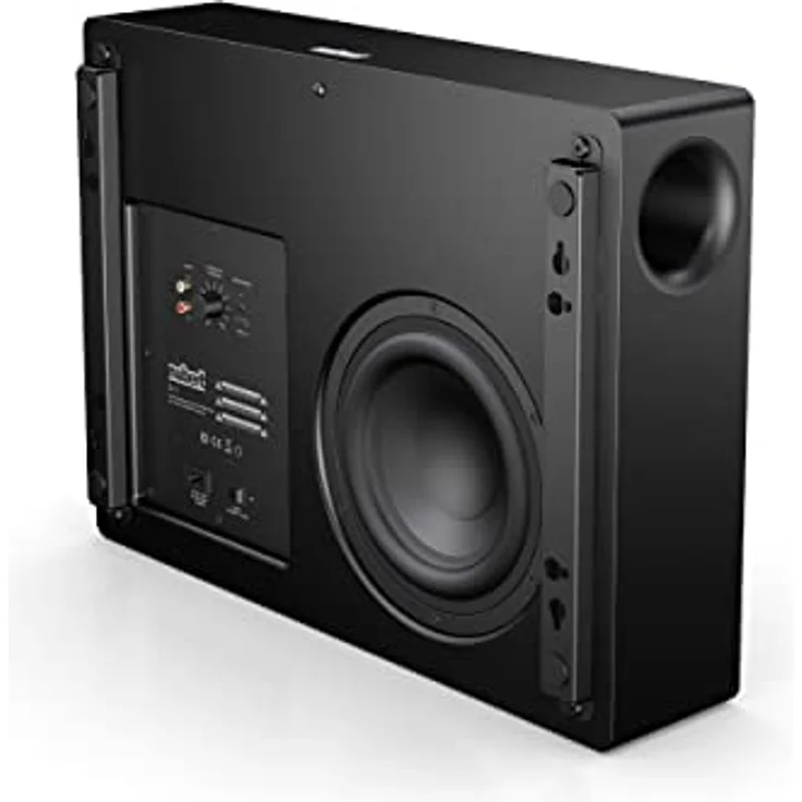 Nubert nuSub XW-800 Slim | Schwarzer Funk-Subwoofer | Lautsprecher für Bass & Effekte | Surround & Action auf höchstem Niveau | Downfiresubwoofer mit Aktiv-Technik | Box mit 250 Watt | Flachsubwoofer – Bild 3