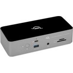 OWC 11-Port Thunderbolt 5 Dock (Thunderbolt, 11 Ports), Dockingstation + USB Hub, Schwarz