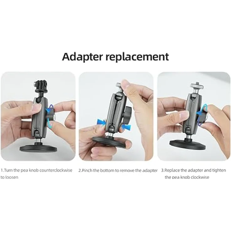 TELESIN CMM-001 Magnetic Mount, flexibler Halter für Actioncams, robust und leicht – Bild 8