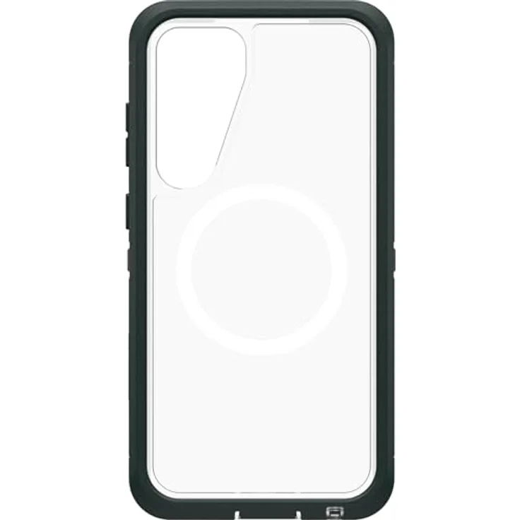 OtterBox Defender Series XT Clear Hülle mit Magneten für Samsung Galaxy S25+, stoßfest, Ultra-robust, 7X getestet nach Militärstandard, Grün – Bild 1