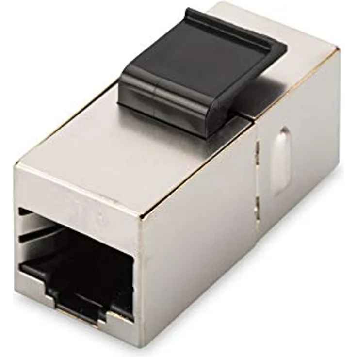 DIGITUS Keystone-Kupplung Cat-6 Geschirmt - 2X RJ45-Buchse - 250 MHz 1GBase-T Klasse-E - Metall-Gehäuse – Bild 2