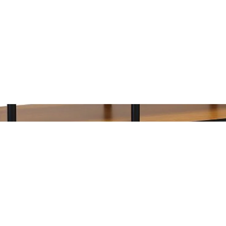 Furinno Just TV Ständer, Holz, Hellkirsche/Schwarz, Breit 41.3"(W) x10.9(H) x15.6(D) – Bild 5