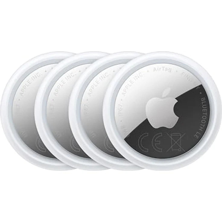 Apple AirTag 2. Gen., 4er Pack – Präzises Ortungssystem mit lauterem Signalton, langer Batterielaufzeit & „Wo ist?“ App – Bild 2