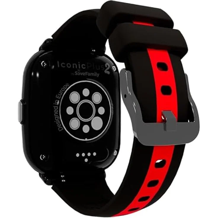Save Family Iconic Plus 2.0 (4G), Smartwatch mit GPS-Ortung, SOS-Taste, 1,85 Zoll Full HD Display, 8 GB Speicher, in Mintgrün – Bild 3