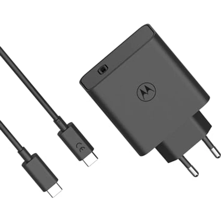 Motorola Wandladegerät SJMC1252, Schwarz, 125 W - Schnelles Ladegerät für Handys mit hoher Leistung - Preisvergleich – Bild 1
