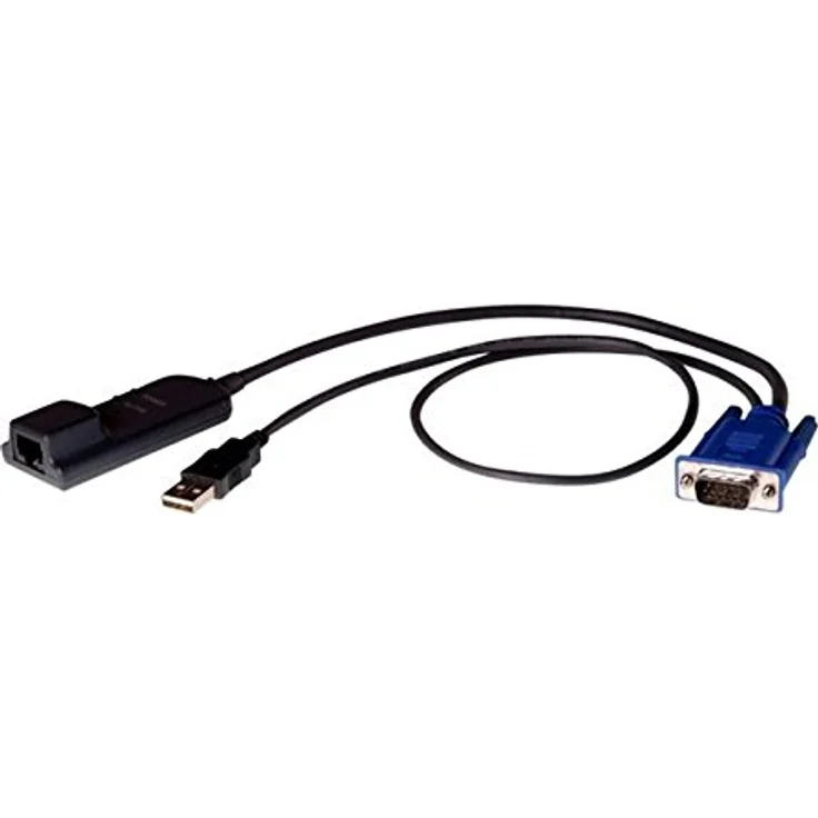 Vertiv Avocent MPU KVM Schnittstellenmodul, Virtual Media Common Access Card (CAC), USB, Tastatur-Maus, RJ-45 Buchsennetzwerk, für Vertiv Avocent Merge Point Unity (MPUIQ-VMCDP), DisplayPort-Kabel – Bild 2