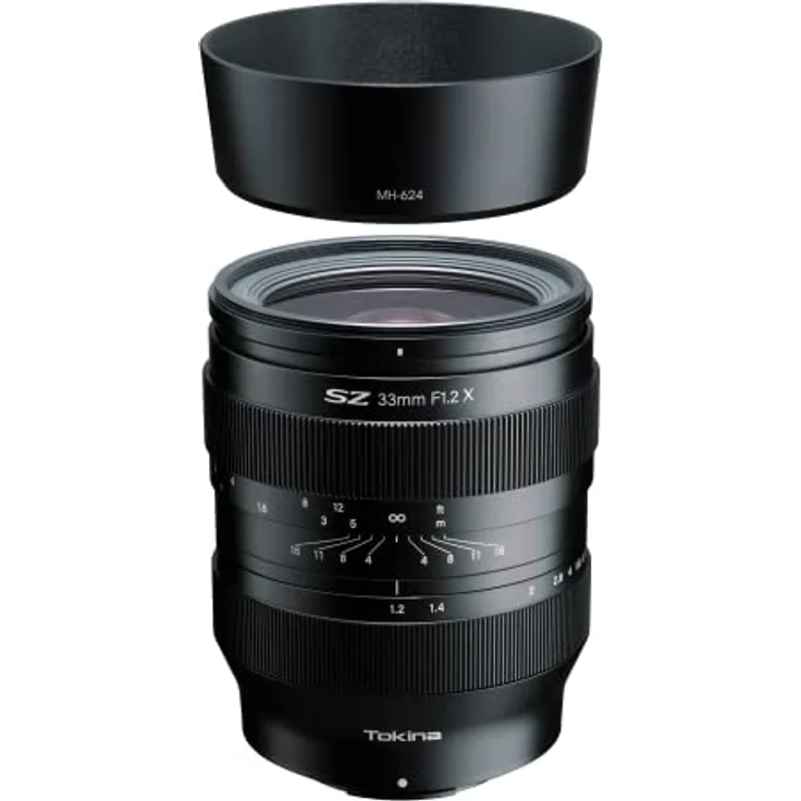 Tokina SZ 33mm F1,2 MF, lichtstarkes Objektiv für Fujifilm X, Black, TO1-SZX033F mit präziser Fokussierung und hochwertiger Metallkonstruktion – Bild 1