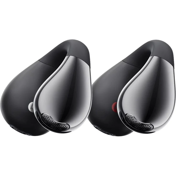 BOOMPODS Boomclip Pro, True Wireless Clip-On Open-Ear-Kopfhörer schwarz, IPX5 wassergeschützt, optimal für sportliche Aktivitäten – Bild 1