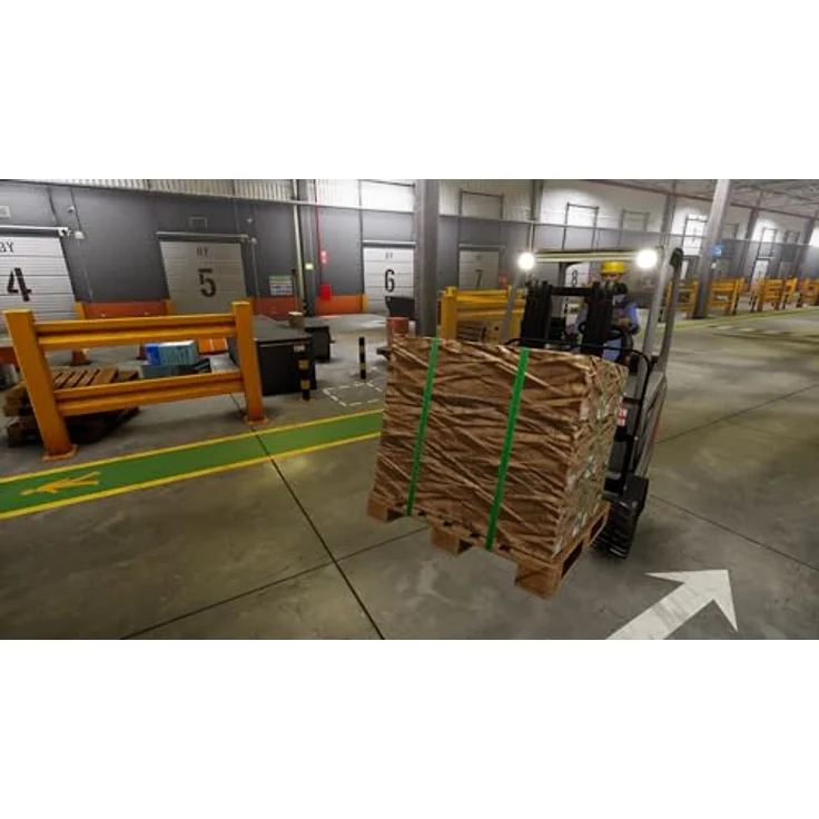 AEROSOFT Gabelstapler Simulator [PS5], Realistische Simulation mit verschiedenen Gabelstaplern und Electric Pallet Truck – Bild 2
