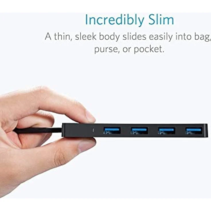 Anker 4-Port USB 3.0 Slim Hub A7516016 – Bild 3