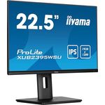 iiyama Prolite XUB2395WSU-B5 57cm 22,5" IPS LED-Monitor 16:10 WUXGA VGA HDMI DP USB2.0 Slim-Line Höhenverstellung Pivot FreeSync schwarz