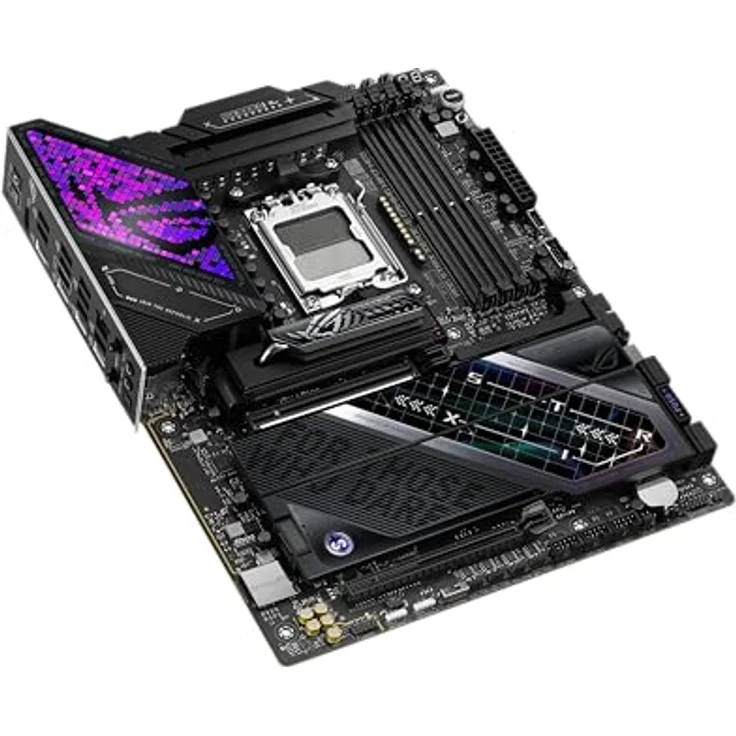 ASUS ROG STRIX X870E-E GAMING WIFI7 NEO, ATX Mainboard mit AMD AM5 Sockel, PCIe 5.0, Dual DDR5-5600, WiFi 7, RGB-Beleuchtung – Bild 7