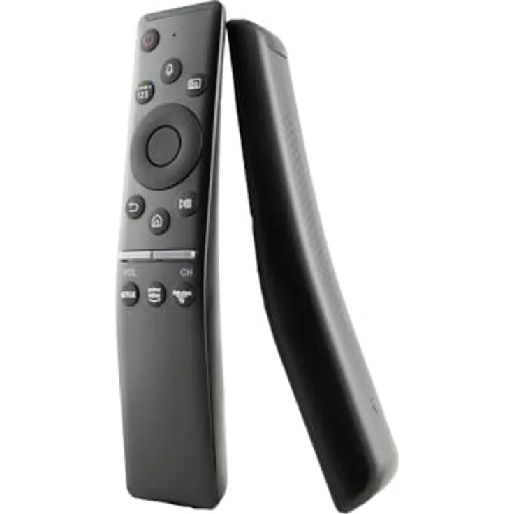 azurano Fernbedienung für Samsung BN59-01312B, RMCSPR1BP1, Ersatz ohne Programmierung, für GQ43Q60R, GQ49Q60R, GQ55Q60R - Schwarz