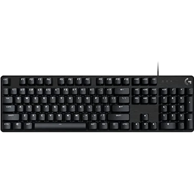 Logitech G 413 SE Mechanische Gaming-Tastatur in voller Größe – Premium Doubleshot-PBT-Tastenkappen, integrierter Speicher, italienisches Layout