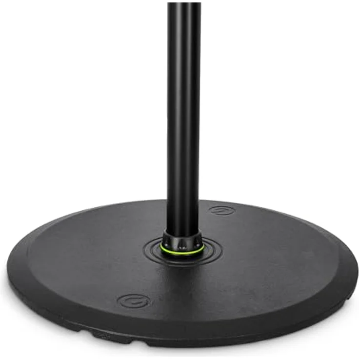 Gravity SP 3202 LR B Studiomonitor-Ständer, massiver Eisenguss-Rundsockel, schwarze Pulverbeschichtung, 40 kg Traglast – Bild 5