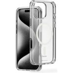 Hama Handyhülle Extreme Protect für iPhone 16 Pro Max und MagSafe (D3O Bumper, stoßfest, bruchsicher, durchsichtig, magnetisch, induktives Laden)