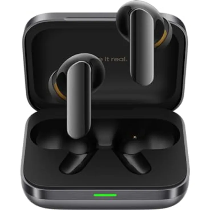 realme Buds Air7 Pro, In-Ear Kopfhörer mit aktivem Noise-Cancelling, Metallic Grey