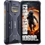 CUBOT Kingkong 8(2023) Outdoor Smartphone Android 13-10600mAh, 12GB+256GB Outdoor Handy Ohne Vertrag, 6,52 Zoll In-Cell Display, mit 5000LM LED Taschenlampe, 48MP Kamera, IP68/69K/Dual SIM/NFC/GPS