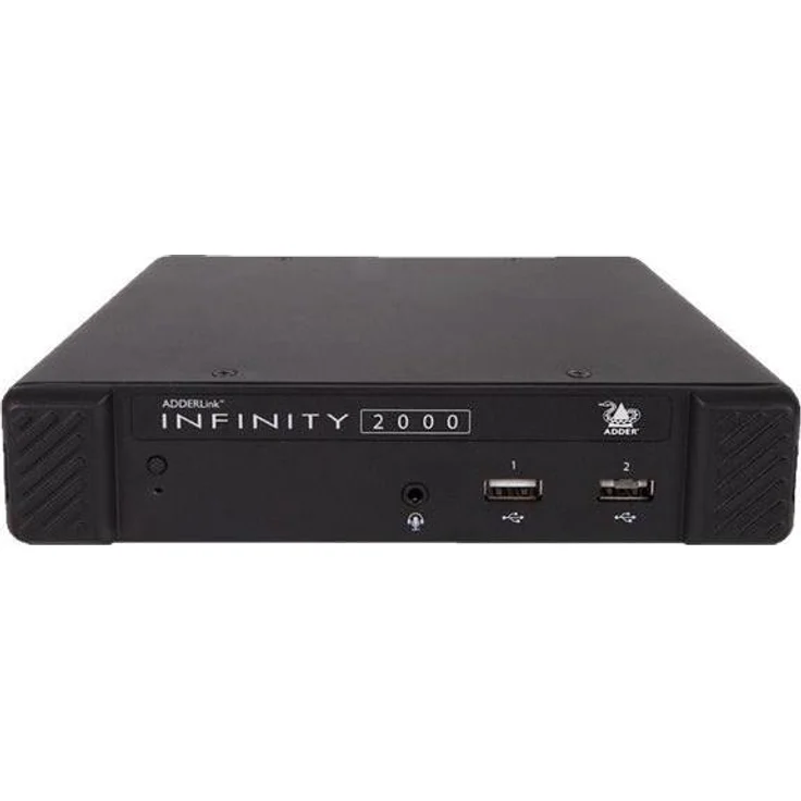 Adder Dual Head, Dual SFP KVM Switch, zwei gleichzeitig steuerbare Computer mit Hochgeschwindigkeitsverbindung