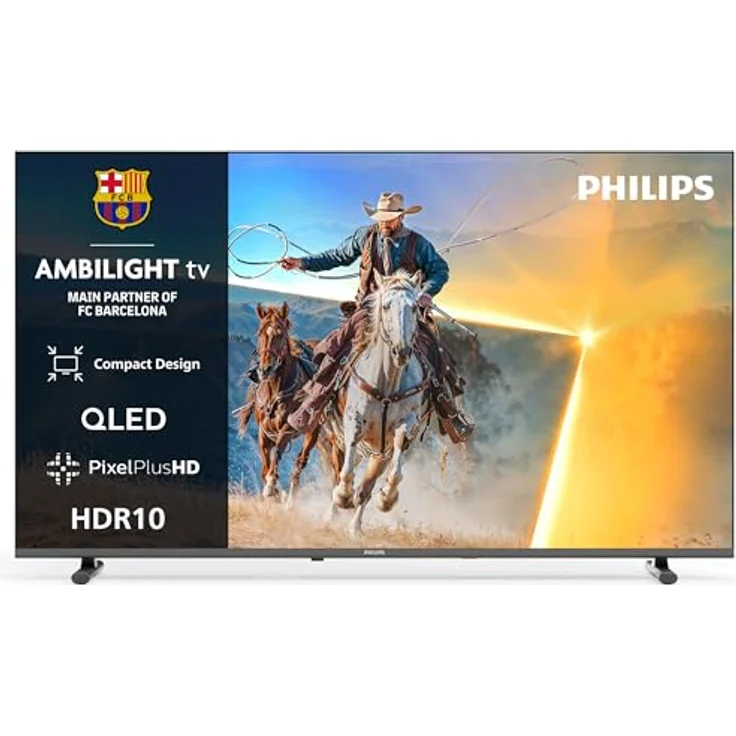 Philips 40PQS6901/12, 40 Zoll Full HD Smart-TV mit Ambilight und Dolby Audio, schwarz – Bild 1