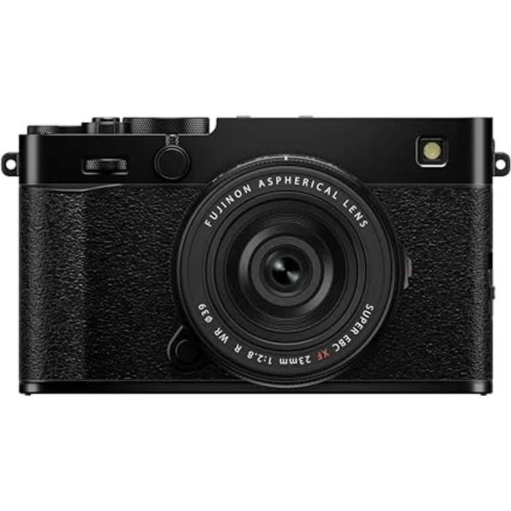 Fujifilm X-E5, Systemkamera mit 40,2 MP, X-Trans CMOS 5 HR Sensor, IBIS und XF23mm Objektiv, schwarz – Bild 1