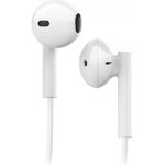 SBS Studio Mix 105 In-Ear Kopfhörer, MFi zertifiziert für Apple Lightning, kabelgebunden, Weiss