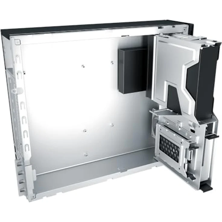 UNYKAch Slim UK3001 PC-Tower-Gehäuse, Micro-ATX, Schwarz, 4x USB-Anschlüsse, platzsparendes Design, sicherheitszertifiziert – Bild 7