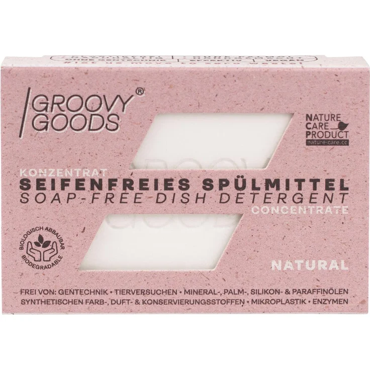 GroovyGoods Spülmittel, 65g, Natural – Bild 1