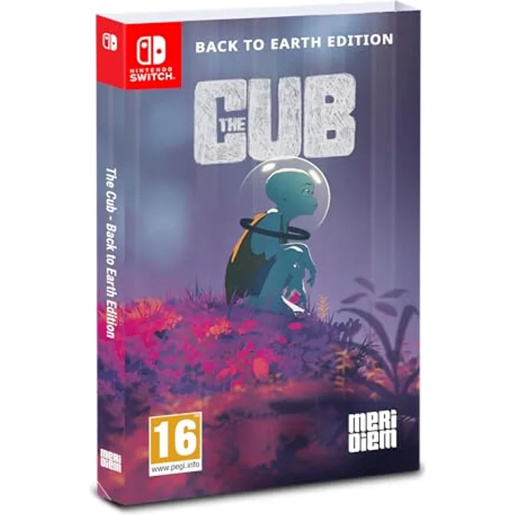 Meridiem Games THE CUB - BACK TO EARTH EDITION, Nintendo Switch Spiel mit postapokalyptischem Soundtrack und Erkundungselementen