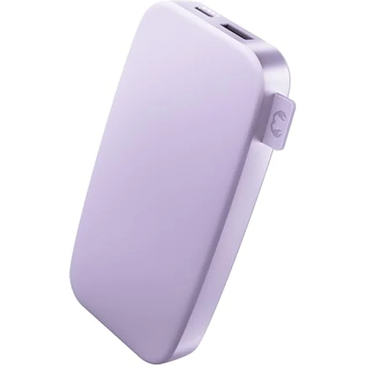 Fresh 'n Rebel Powerbank 12000mAh - USB-C in & Out, Fast Charge 20W, 6 Sicherheitsmerkmale, tragbarer Akku für iPhone und Android (Dreamy Lilac) – Bild 1